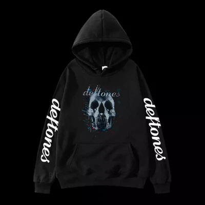 Sudadera con Capucha Álbum Calavera Deftones Talla Completa S-3XL AE135 Foto 1 de 2