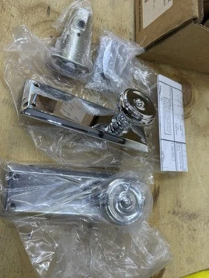 Emtek 8104 Waverly Knob 7-1/8” Non Keyed Chrome  - Image 1 of 3