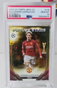 2023-24 Topps Alejandro Garnacho Starball Psa 10! - Imagen 1 de 2