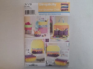 Patrón Simplicity - Accesorios de costura (talla única) #3776 - sin cortar - Imagen 1 de 8