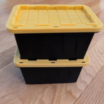 Lowe’s Teeny Tote **2 PACK** Viral Mini Plastic Storage Totes  - Image 1 of 2