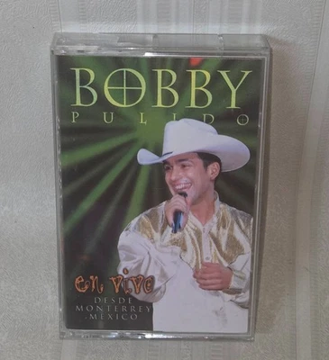 BOBBY PULIDO En Vivo Desde Monterrey Mexico Cassette Tape 1998 - Image 1 of 2