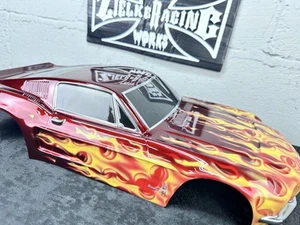 CUSTOM PAINTED RC CAR BODY TOURING CAR 190MM 200MM VTA TAMIYA LOSI TRAXXAS DRIFT - Picture 1 of 23