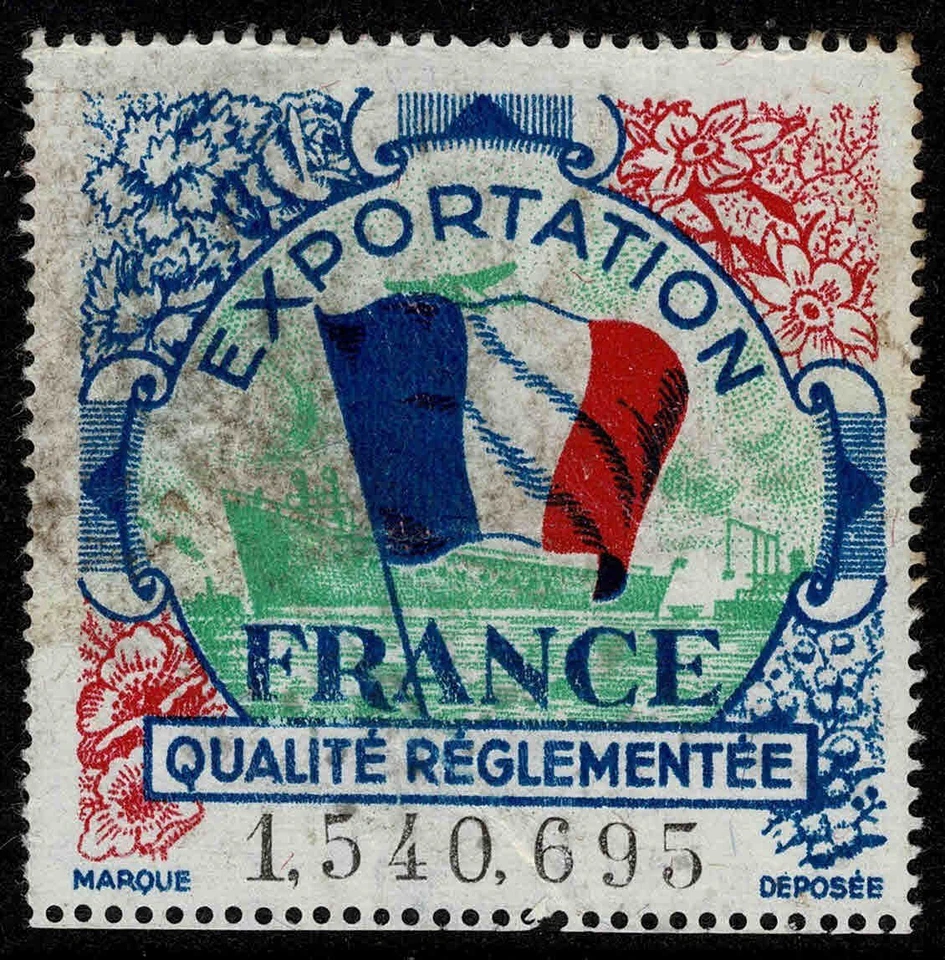 France 1930-40 Exportation Revenue Stamp - No 1540695 - Fine Used - Image 1 of 1