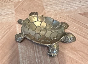 Vintage Brass Turtle Trinket Dish - Picture 1 of 5