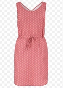 NEW Sherpa Adventure Gear Womens Small Empire Ruched Sleeveless Dress Pink - Picture 1 of 7