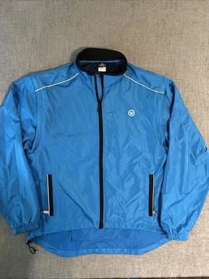 Chaqueta CANARI Hombre XL Solar Flare Elite Azul Eléctrico Mangas Convertibles Foto 1 de 4