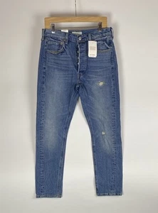 New Levi’s 501 Altered Skinny Medium Wash Button Fly Jeans Size 31 X 28 - Picture 1 of 10