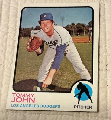 Tommy John Topps 1973 #258 - Image 1 of 2