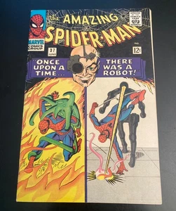 AMAZING SPIDER-MAN #37 (1966) *¡Llave!* ¡Grado superior! ¡Súper brillante y colorido! - Imagen 1 de 11