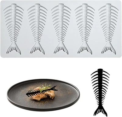 Stampo in Silicone per Pesce,Stampo in Silicone per Dolci,Stampo per Torta in Pi - Immagine 1 di 4