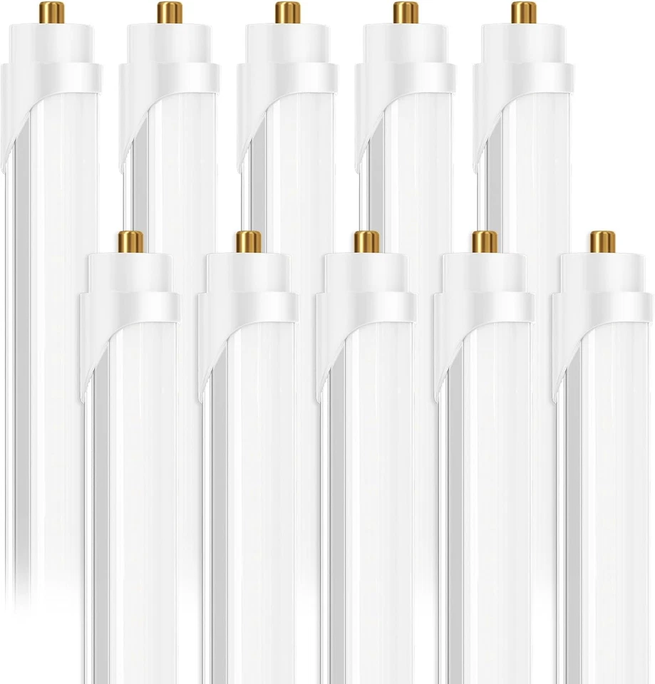 Onlylux OL-8FT-CW-MC T12 LED 96 Inch Fluorescent Replacement Bulb 10 Pack