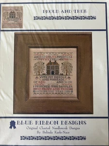 Blue Ribbon Designs- Proud and True Chart - Picture 1 of 2