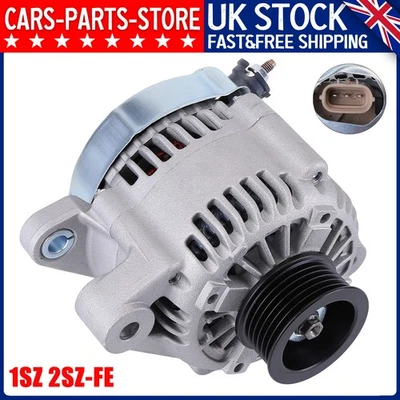 90AMP ALTERNATOR FOR TOYOTA YARIS MK1 VNK 1.0 & 1.3 PETROL 1999-2005 1SZ 2SZ-FE - Image 1 of 4