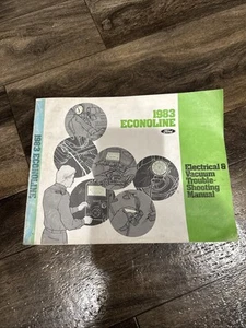 Ford 1983 Econoline Electrical & Vacuum Trouble Shooting Manual - Picture 1 of 2