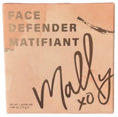 Mally XO Face Defender Matifiant .46 oz 13 g Full Size With Sponge Universal NIB - Image 1 of 3