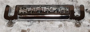 LEO QUAN BADASS WRAP AROUND BRIDGE - OFF OF 1980'S BC RICH - CHROME VINTAGE - Picture 1 of 9