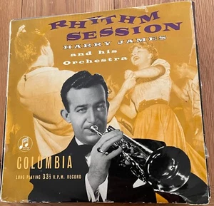 HARRY JAMES RHYTHM SESSION 10" LP Columbia - Picture 1 of 1