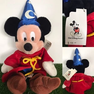 Walt Disney World Mickey Mouse 12" Plush Soft Toy with Tag Fantasia - Picture 1 of 8