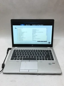 HP EliteBook Folio 9470m 14" Intel Core i7 8GB RAM NO HDD/OS For Parts AS IS -DW - Picture 1 of 10