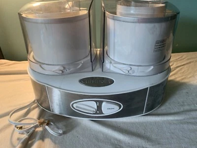 Cuisinart Dual Flavors Ice Cream Frozen Yogurt & Sorbet Maker-Not Tested - Image 1 of 4
