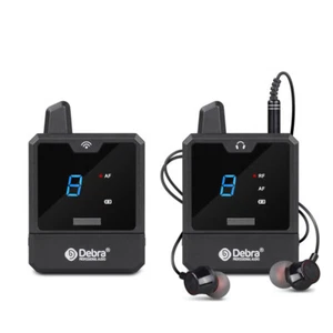 UHF Wireless In Ear Monitor System For Stage Singers Monitoring Headphones - Picture 1 of 9