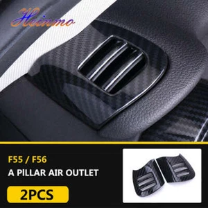 Cubierta de salida de ventilación de aire delantera superior de carbono para Cooper S F55 F56 F57 2015-2020 - Imagen 1 de 6