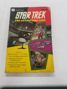 Golden Press 1976 STAR TREK THE ENTERPRISE LOGS VOL. 1 COMIC TPB #1-8! - Picture 1 of 4