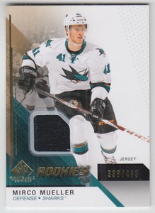 2014-15 SP Game Used Gold Jerseys #136 Mirco Mueller /499