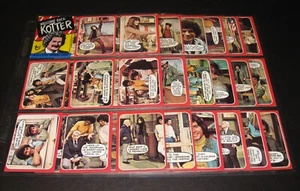 WELCOME BACK KOTTER © 1976 Topps Complete 53 Trading Card Set & Wrapper - Picture 1 of 3