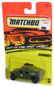 Matchbox Get In The Fast Lane (1994) New Color Hummer Green Toy #3 - Picture 1 of 1