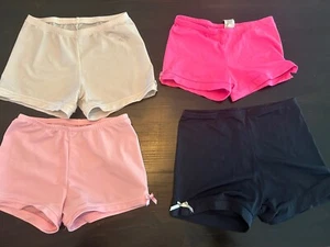 Monkeybar Buddies Girls Pink White Navy Shorts Lot of 4 Size 7 8 Fair Condition - Picture 1 of 9