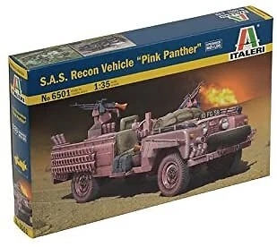 S.A.S. RECON VEHICLE”PINK Panther” ITALERI - Immagine 1 di 2