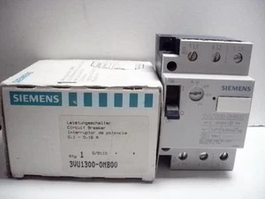 SIEMENS 3VU1300-0MB00 MANUAL MOTOR STARTER 0.1-0.16A NEW IN BOX!! - Picture 1 of 1