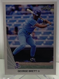 1990 Leaf George Brett #178 Kansas City Royals