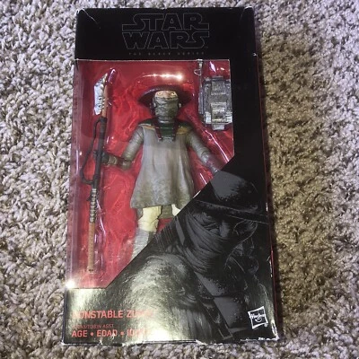 Figura de acción Constable Zuvio Star Wars Black Series 6 pulgadas The Force Awakens #9 Foto 1 de 4