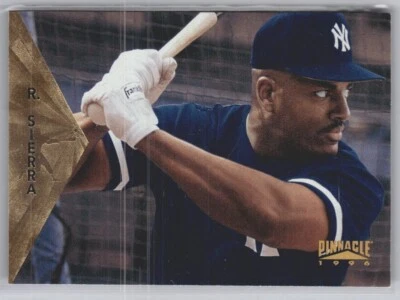 1996 Pinnacle New York Yankees Baseball Card #116 Ruben Sierra - Image 1 of 2