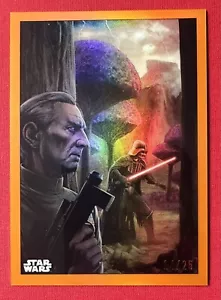 2019 ToppsStarWars ChromeLegacy DARTH VADER VOLUME 2 Comic Orange Refractor14/25 - Picture 1 of 2