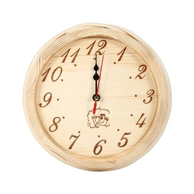 Moisture Resistant Wall Clock for Room Home Gyms Silents Designs - Image 1 of 4