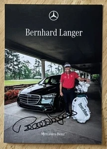 BERNHARD LANGER, 100% AUTHENTISCHES HANDSIGNIERTES FOTO, GOLF SUPERSTAR! - Bild 1 von 1