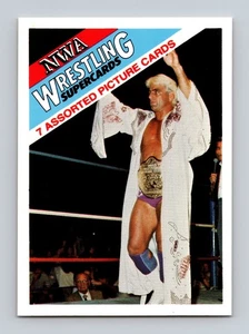Ric Flair Header 1988 Wonderama NWA #NNO HOF NM-MT B - Picture 1 of 2