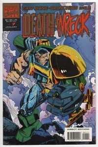 DEATH WRECK #1. HOUSTON / JOHNSON. MARVEL 1994. 9+ - Picture 1 of 2