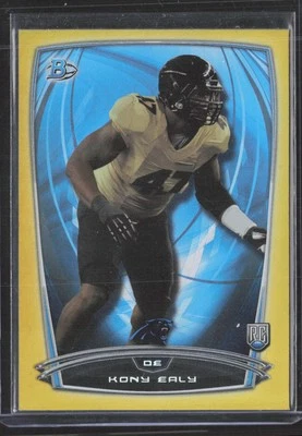 Kony Ealy 2014 Bowman Rookies Gold SN,RC #/399 - Image 1 of 2