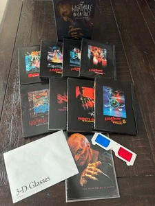 The Nightmare On Elm Street Collection 8 DVD Platinum Series + Buch + 3D Brille - Bild 1 von 13