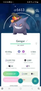Pokemon Go Shiny Gengar Halloween Costume - Picture 1 of 2