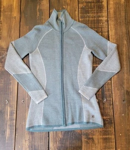 Smartwool Women’s Teal Turquoise Full Zip Cardigan Sweater Merino XS Extra Small - Picture 1 of 9