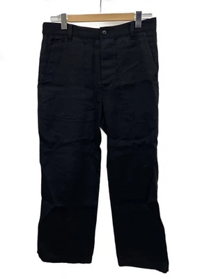 Mens Visvim visvim Bottom 2 Linen BLK Solid 0124105008012 - Image 1 of 4