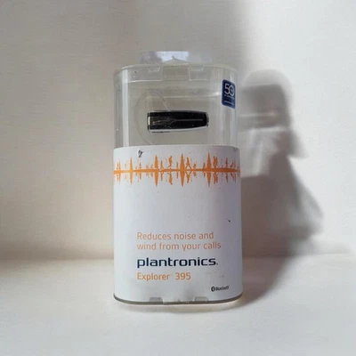 Plantronics Explorer 395 Bluetooth Ear-Hook Headset Black - Sealed NIB - Image 1 of 3