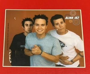 BLINK 182 Sticker OFFICIAL MERCHANDISE Punk Rock RARE OLD STICKER - Picture 1 of 1