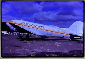 DC-3 - 35 mm Colour Slide -DHL Island Airways- N103BL - See note - Picture 1 of 1